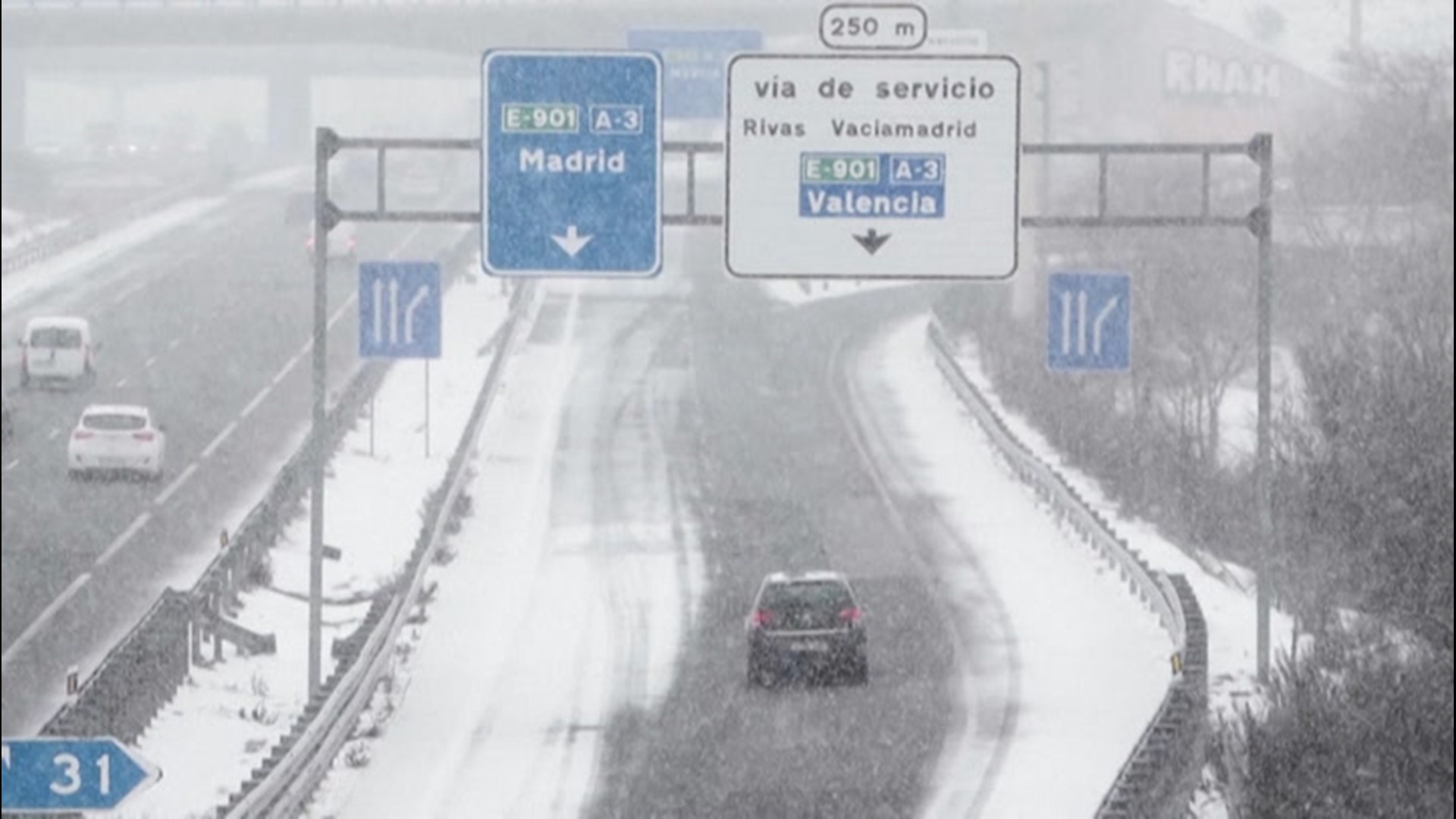 Storm Filomena Batters Spain With Heavy Snow And Rain | Ktvb.com