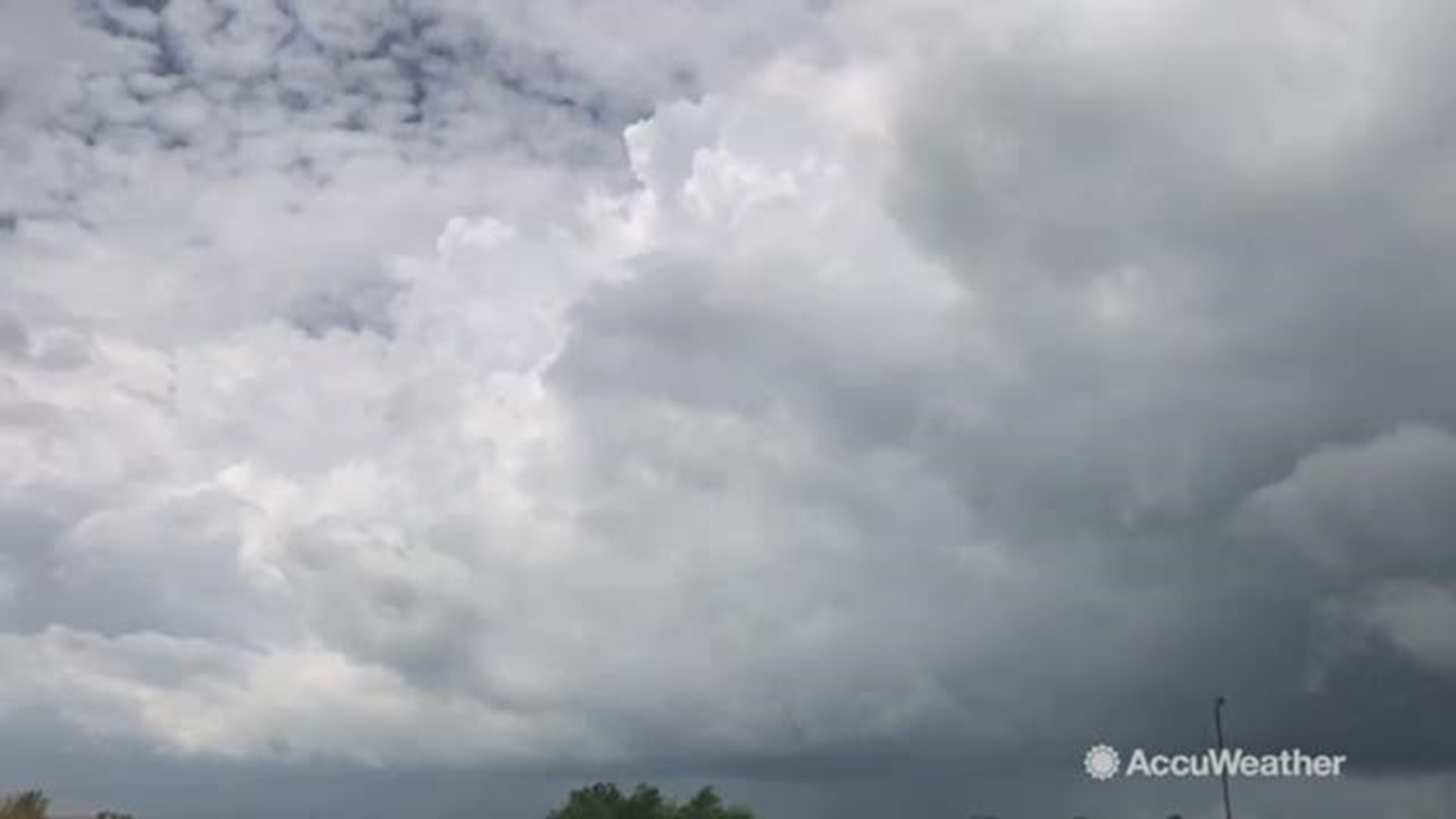 Extreme storm chaser Reed Timmer reports from Stroud, Oklahoma, on the possible tornado threat