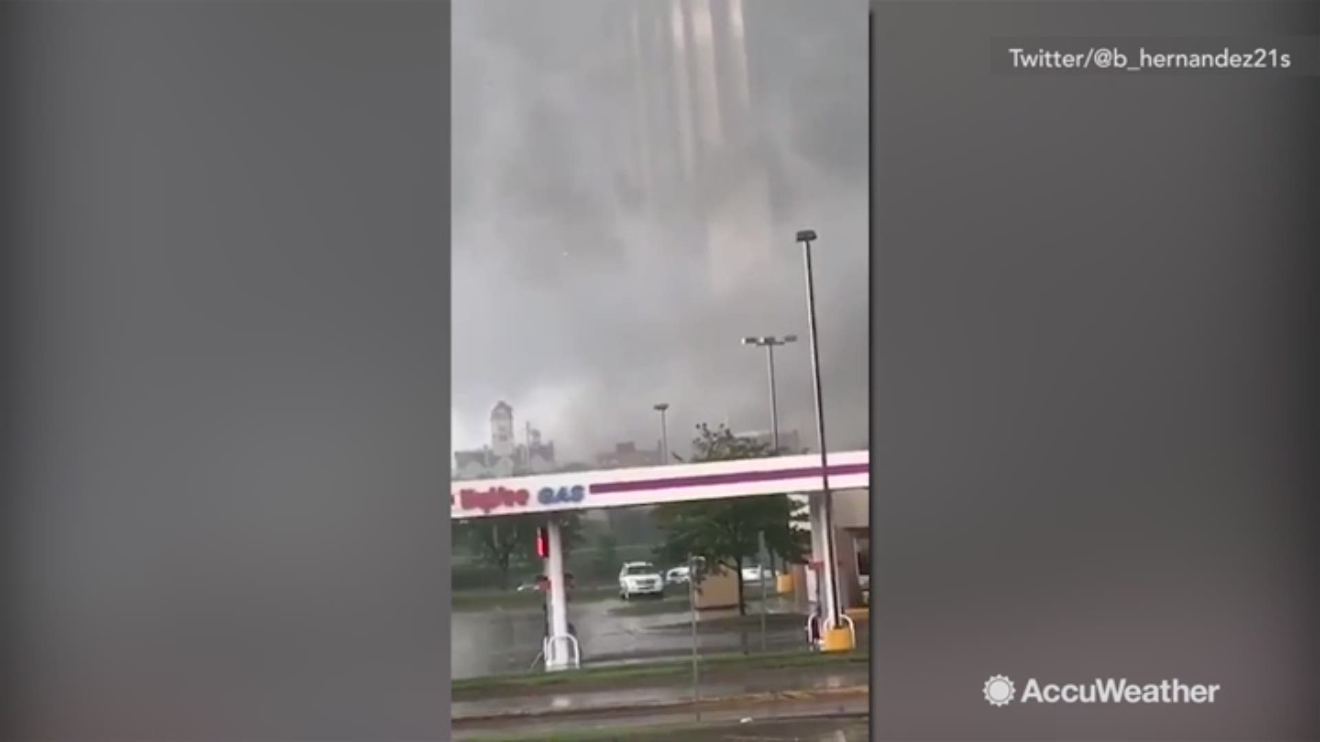 A state of emergency has been declared after a tornado touched down and devastated Marshalltown, Iowa. Damage has been reported to buildings across the town, including the courthouse. Several people were taken to the hospital with injuries.