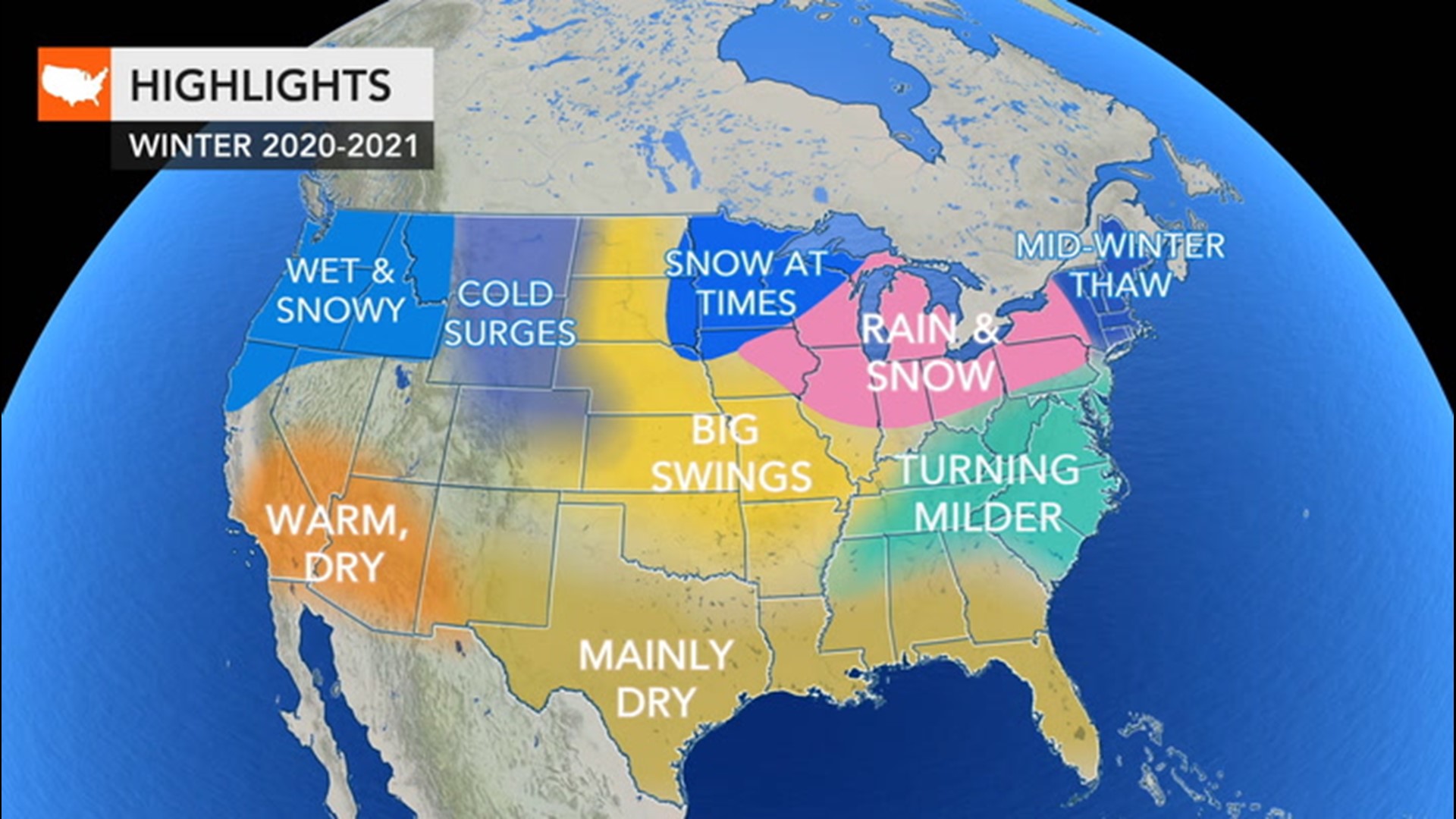 Winter Forecast For 2025 To 2025 Allie Bellina