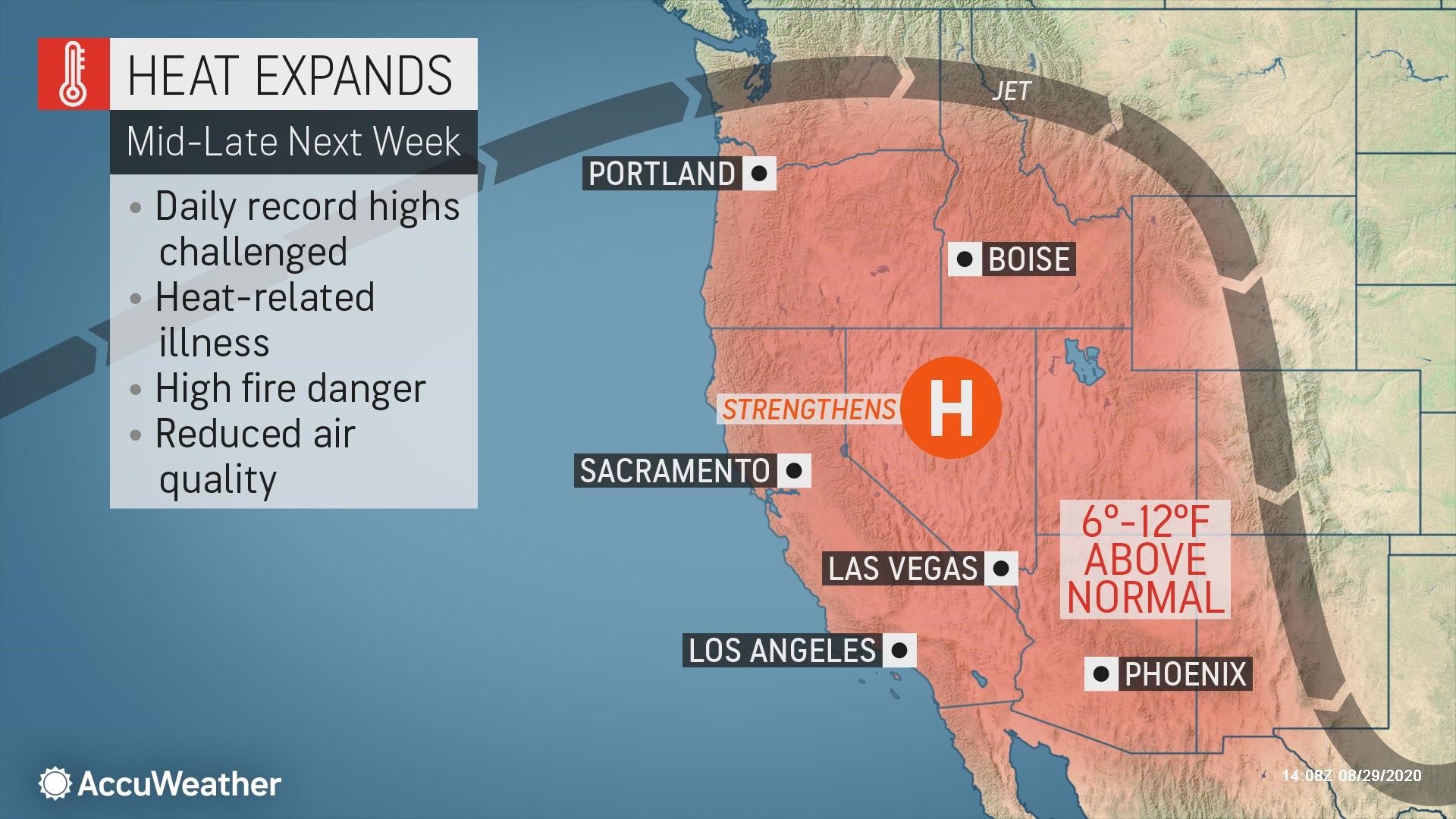 Wildfire danger to increase across the West this week | ktvb.com