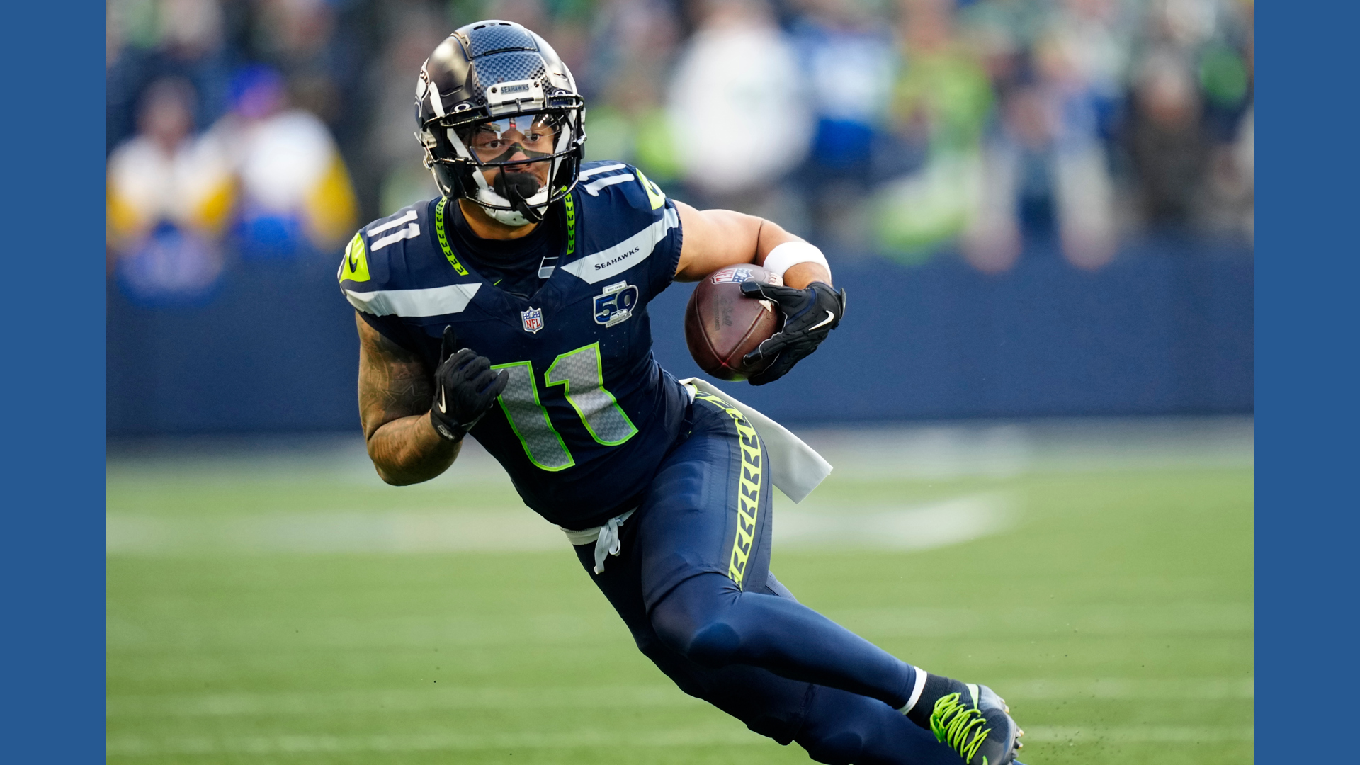 Jaxon Smith-Njigba voted the NFL's top wide receiver by AP panel