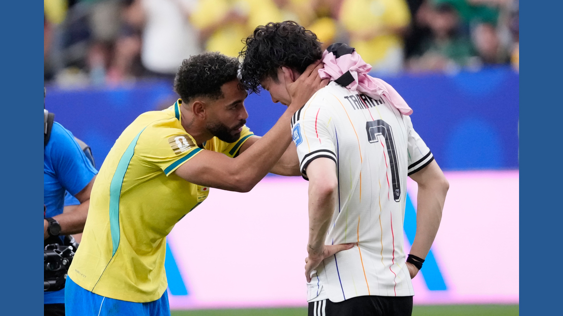 Japan faces heartbreak again as Brazil scores late to end another