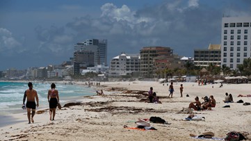 Hurricane Grace makes landfall near Mexico's Tulum temples