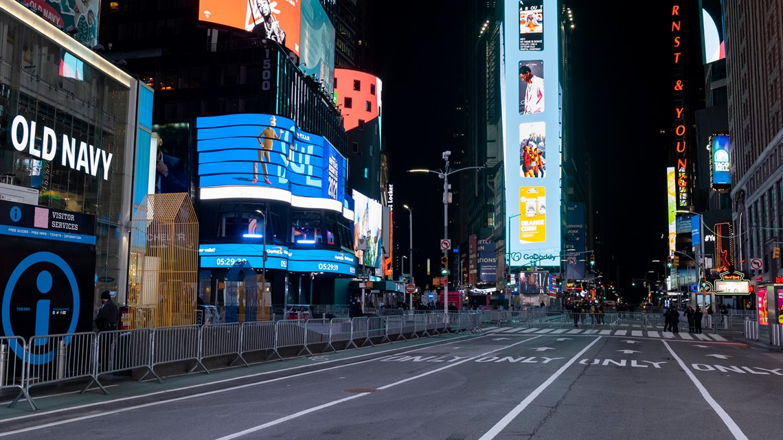 New York quiet on New Year's Eve - Vimarsana News