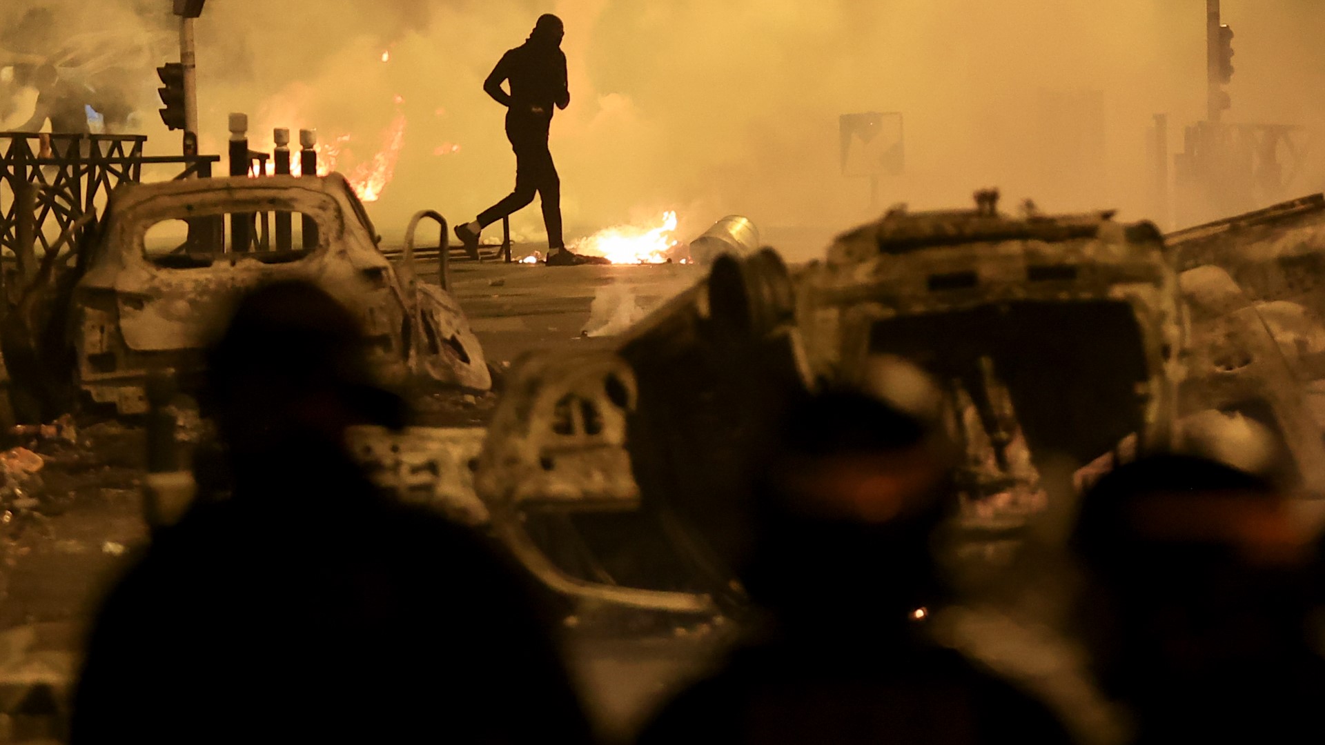 France has mobilised tens of thousands of police officers to counter widespread rioting following the deadly police shooting of a 17-year-old.