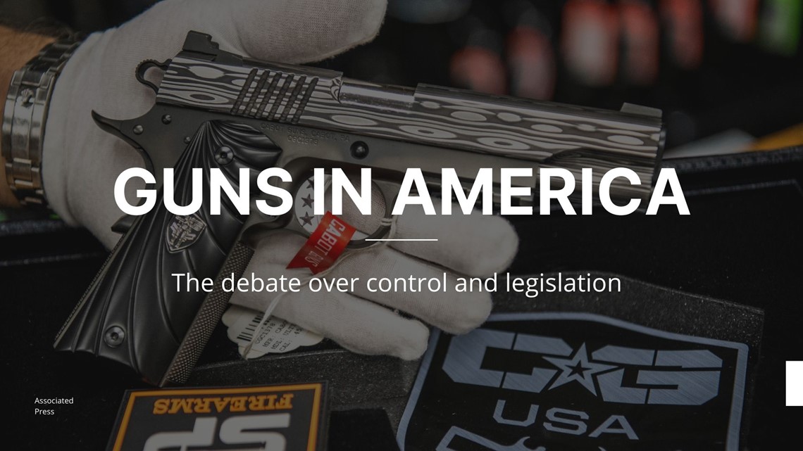 Guns in America: The debate over control and legislation