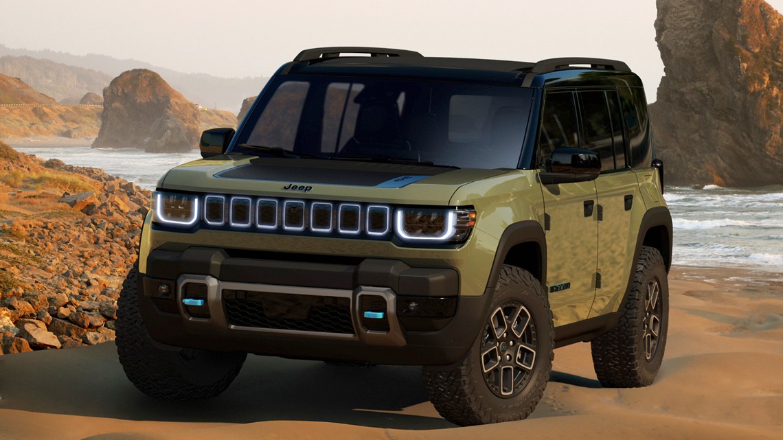 Jeep unveils 1st electric SUVs: Jeep Recon, Jeep Avenger