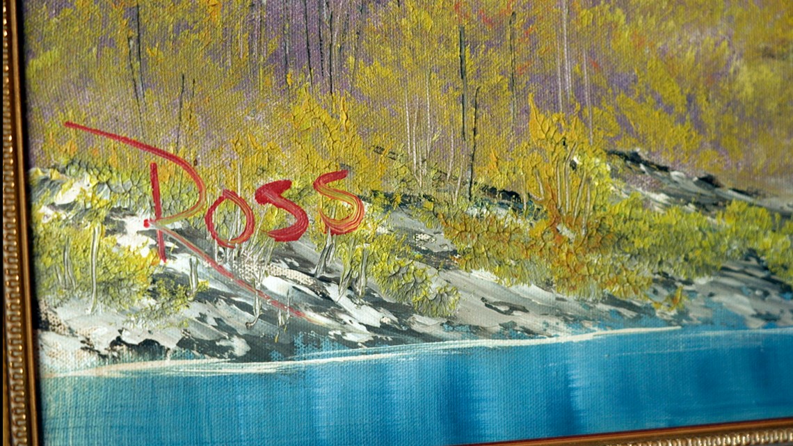 Bob Ross' 1st painting from 'The Joys of Painting' goes on sale - Vimarsana News
