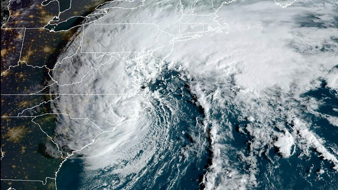 Tropical Storm Ophelia makes landfall on North Carolina coast - Vimarsana News
