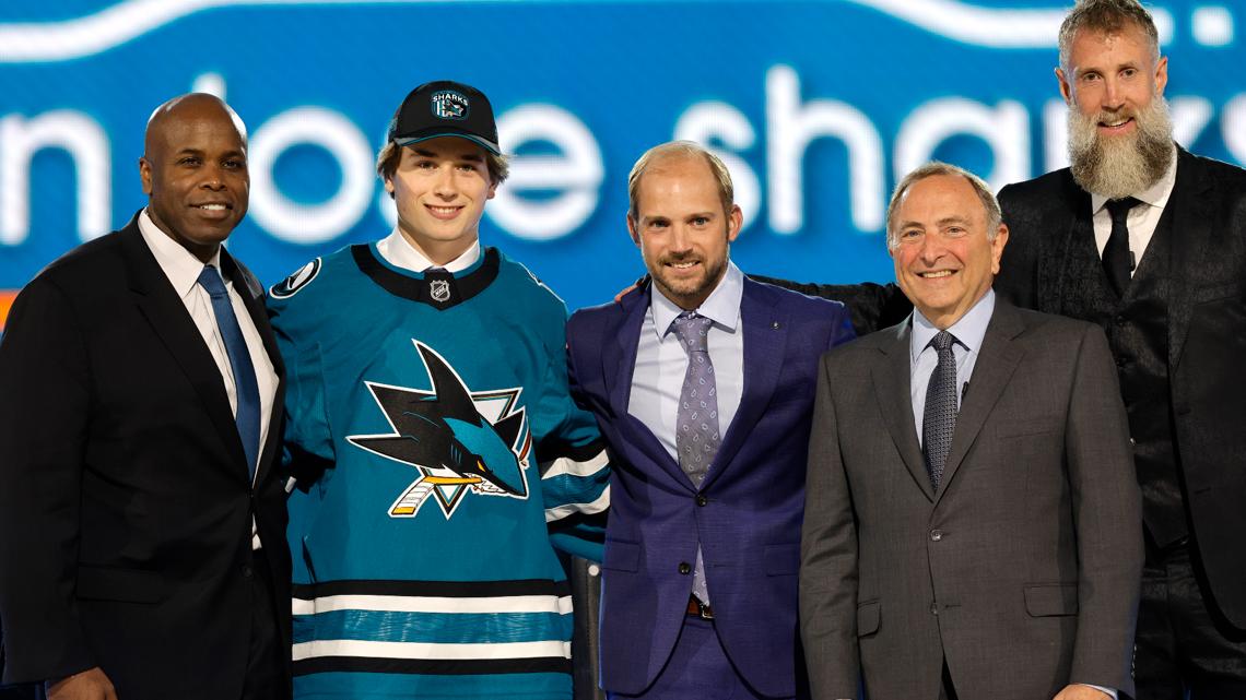 Macklin Celebrini Selected No. 1 By San Jose At 2024 NHL Draft | Ktvb.com