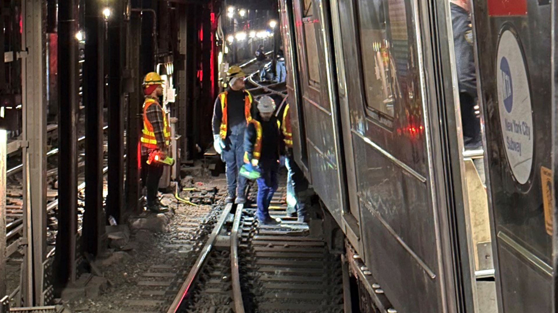 new york city subway accident yesterday