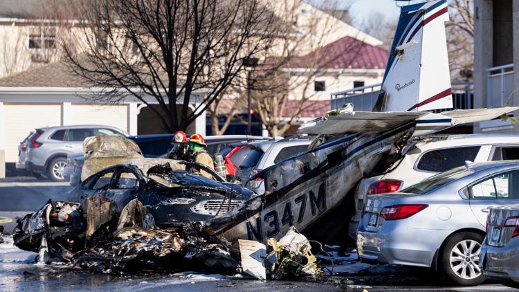 Lancaster plane crash: 5 people taken to hospital after Beechcraft