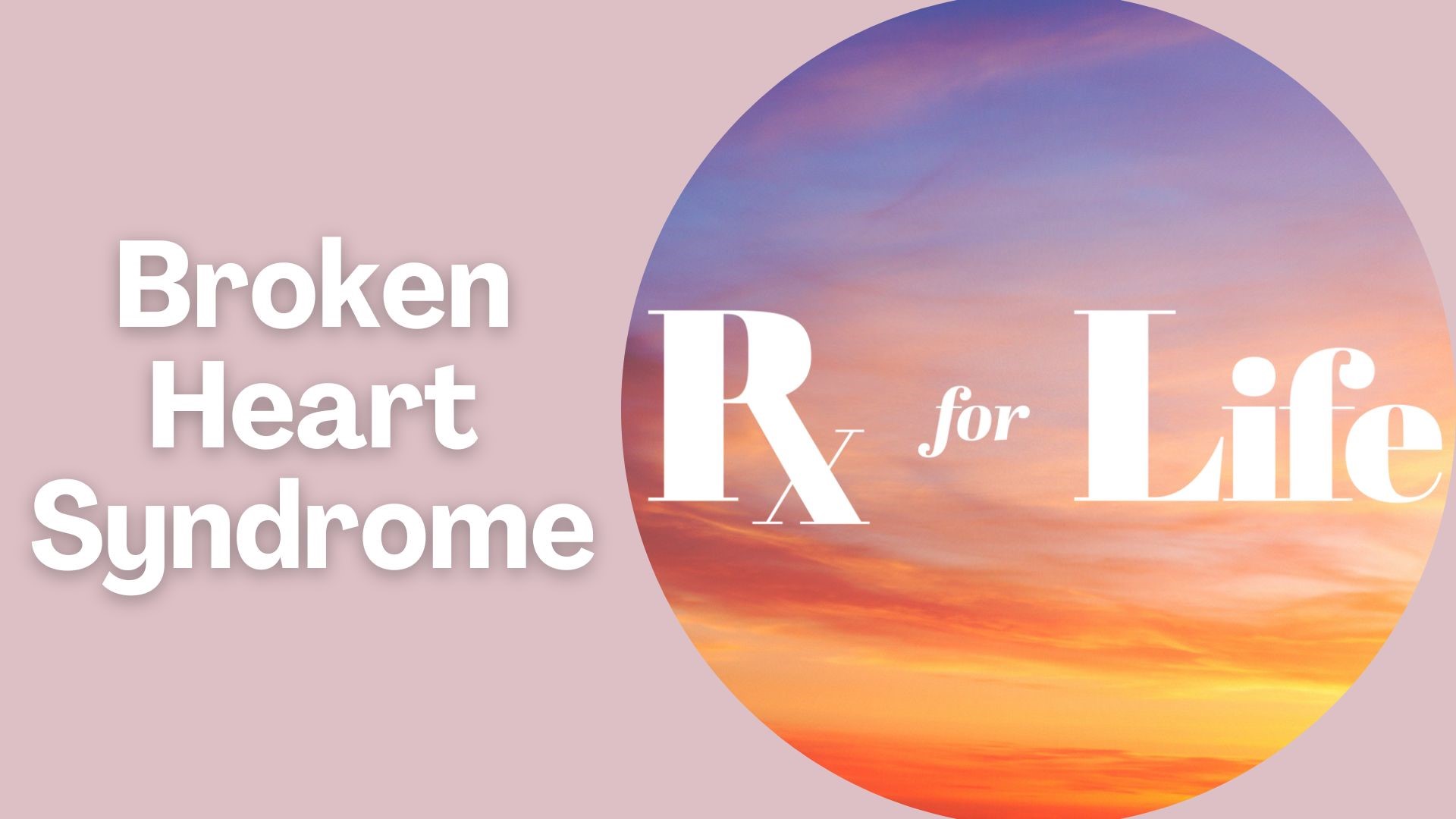 Monica Robins sits down with an expert to discuss the medical issue known as broken heart syndrome. How you can prevent it from happening and signs to watch for.