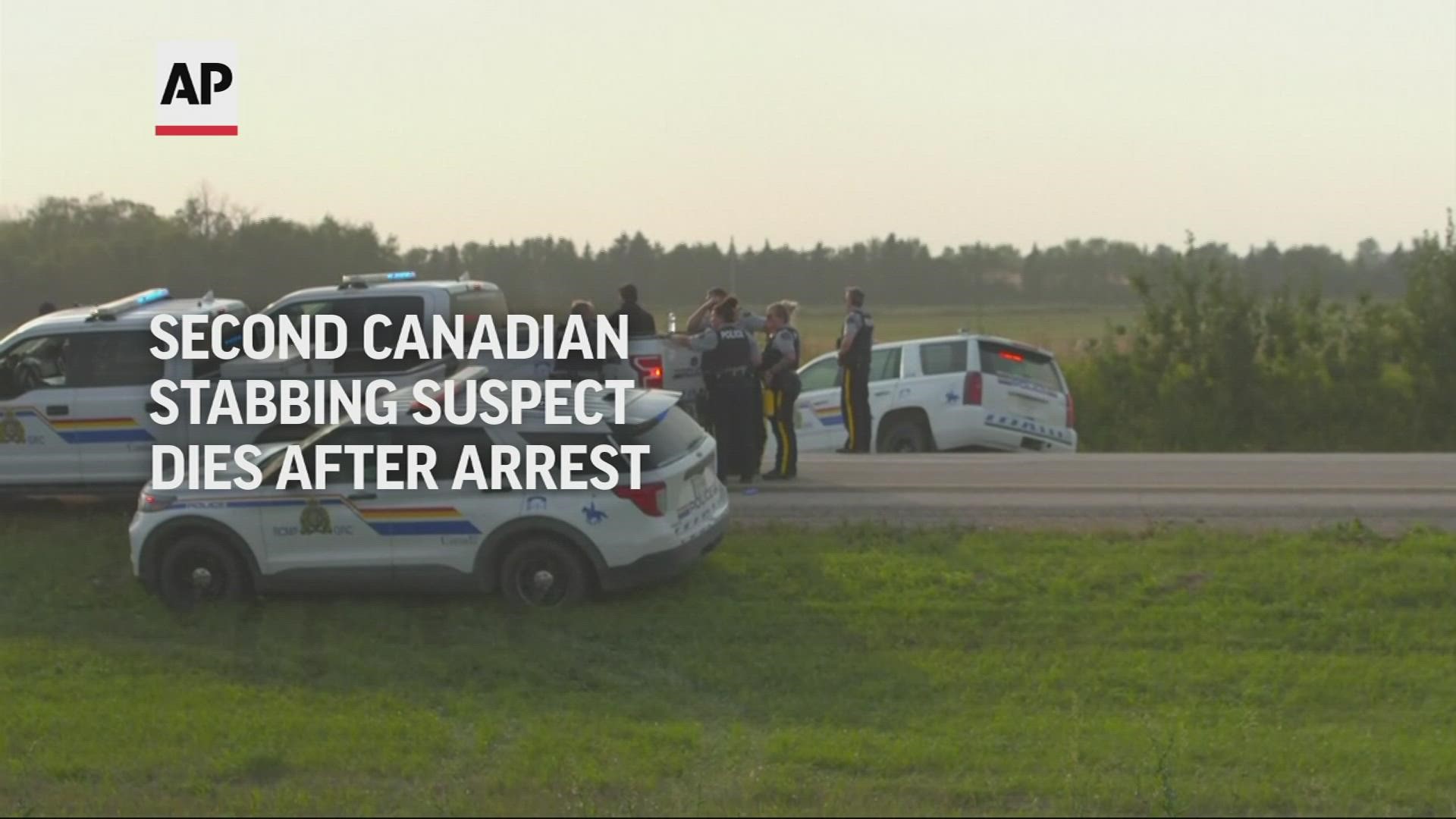 Canada stabbing rampage: 2nd suspect dead after manhunt | ktvb.com