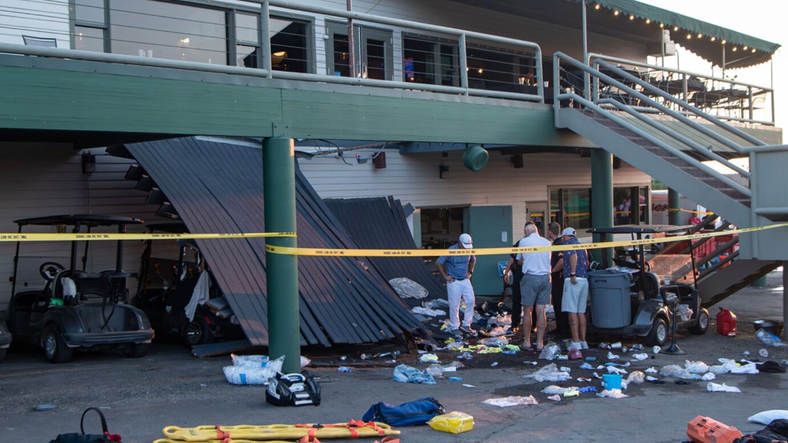 Deck collapse at Montana country club leaves more than 30 injured - Vimarsana News