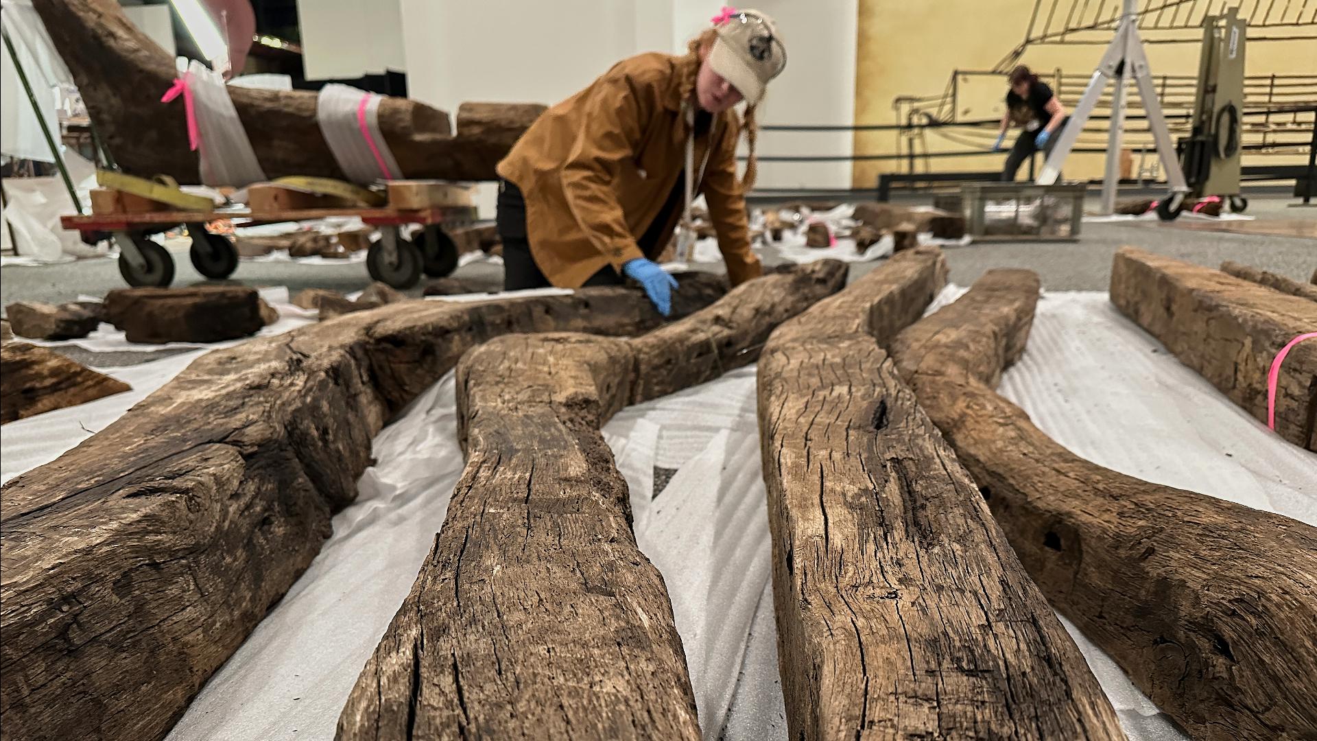 New York researchers trying to rebuild ancient boat found below 9/11 ...