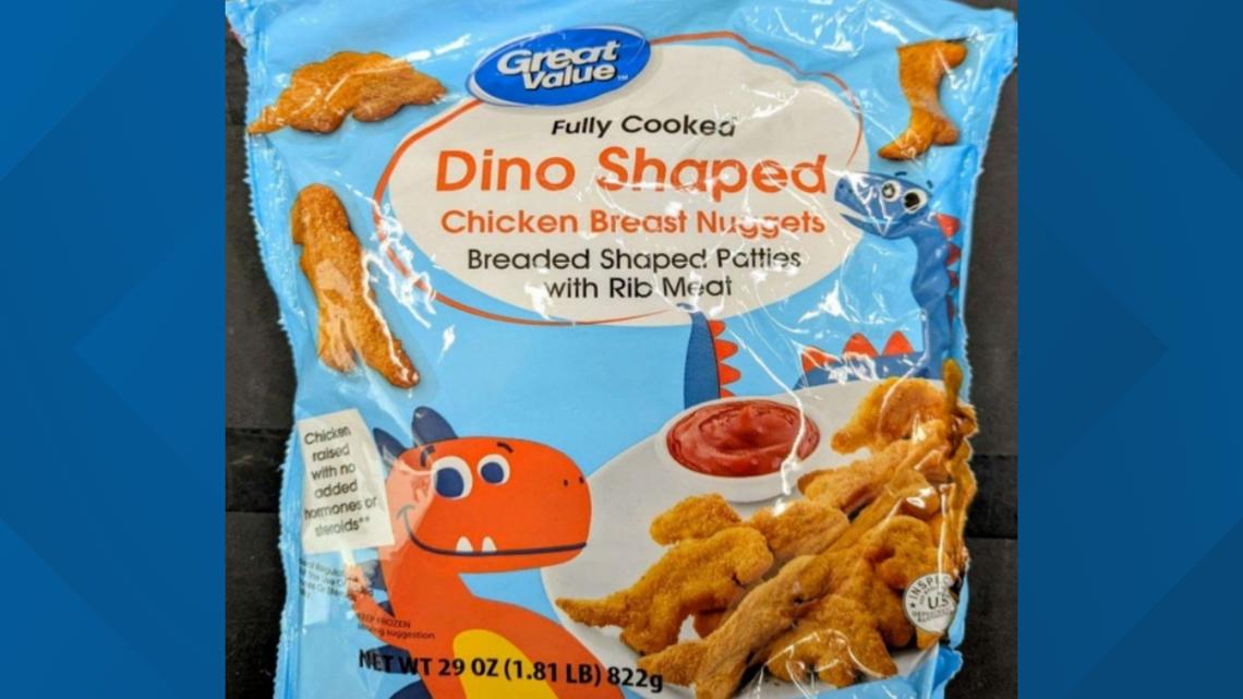 Health alert issued over lead concerns in dino-shaped chicken nuggets