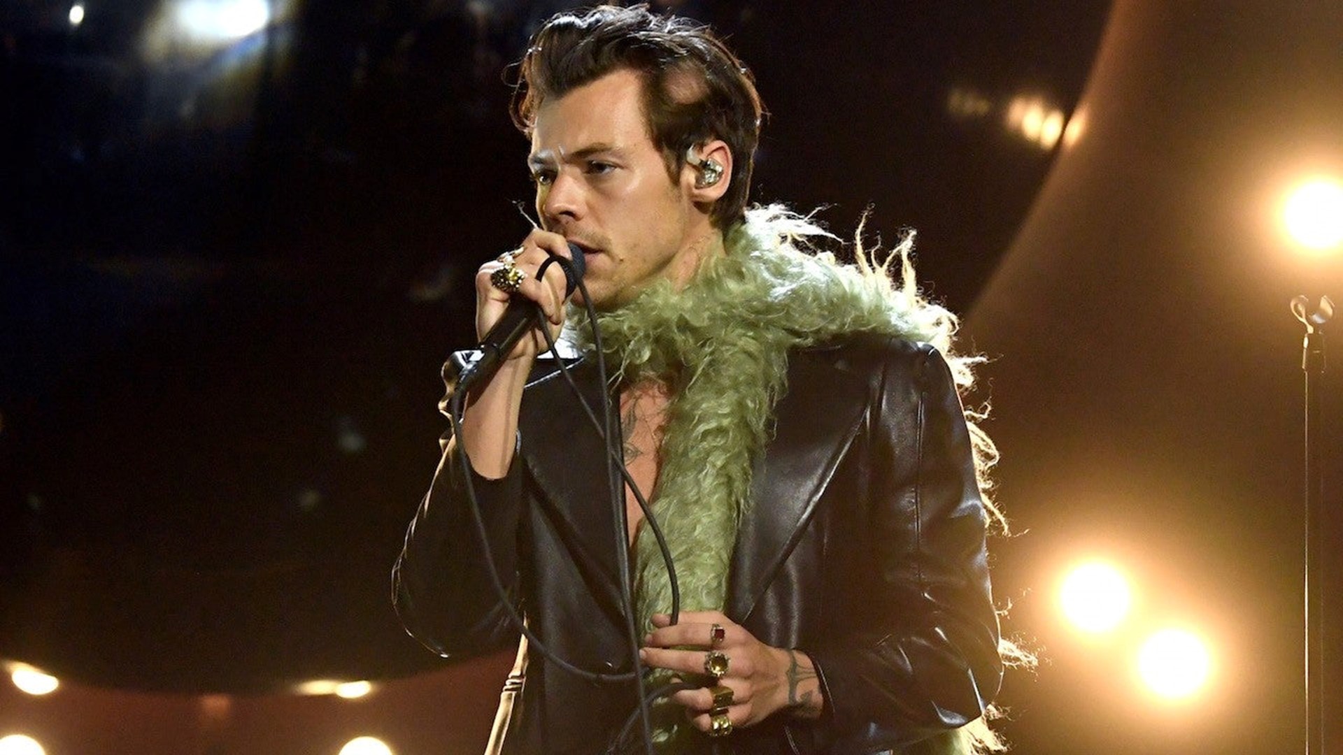 Harry Styles Goes Shirtless for His First Ever GRAMMYs Performance