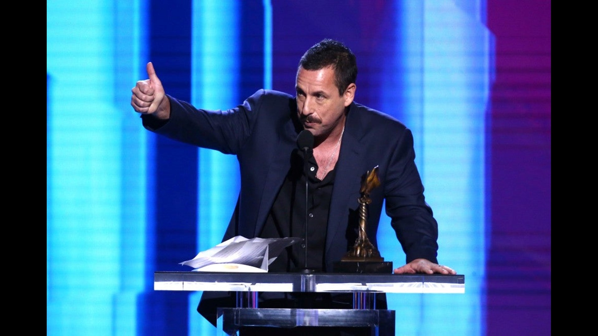 Adam Sandler Takes A Dig At Oscars Snub During Indie Spirit Awards Best