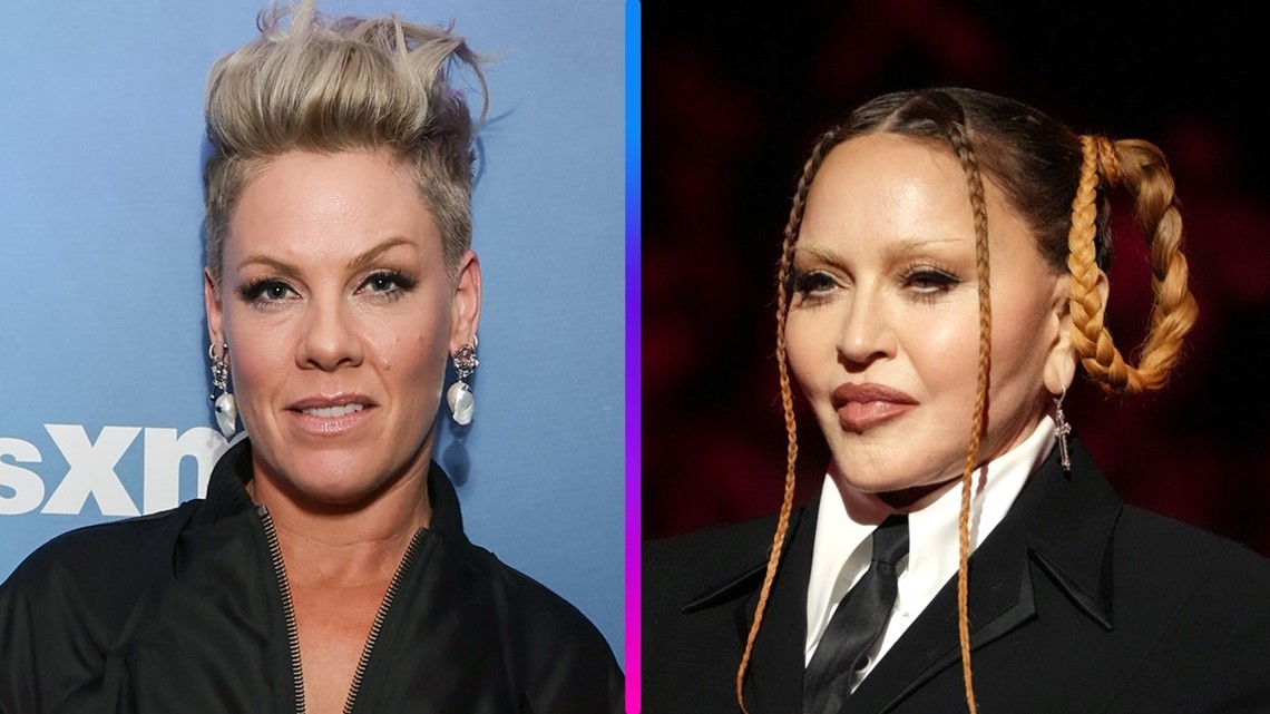 Pink Says 'Madonna Doesn't Like Me': 'She Tried to Kind of Play Me