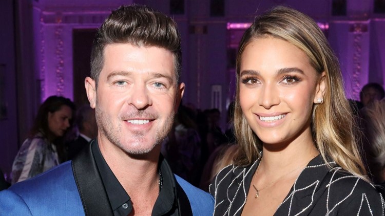 Robin Thicke and Fiancée April Love Geary Expecting Third Child ...