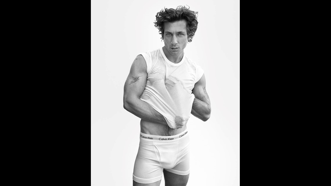 Jeremy Allen White Strips Down in Steamy New Calvin Klein Campaign