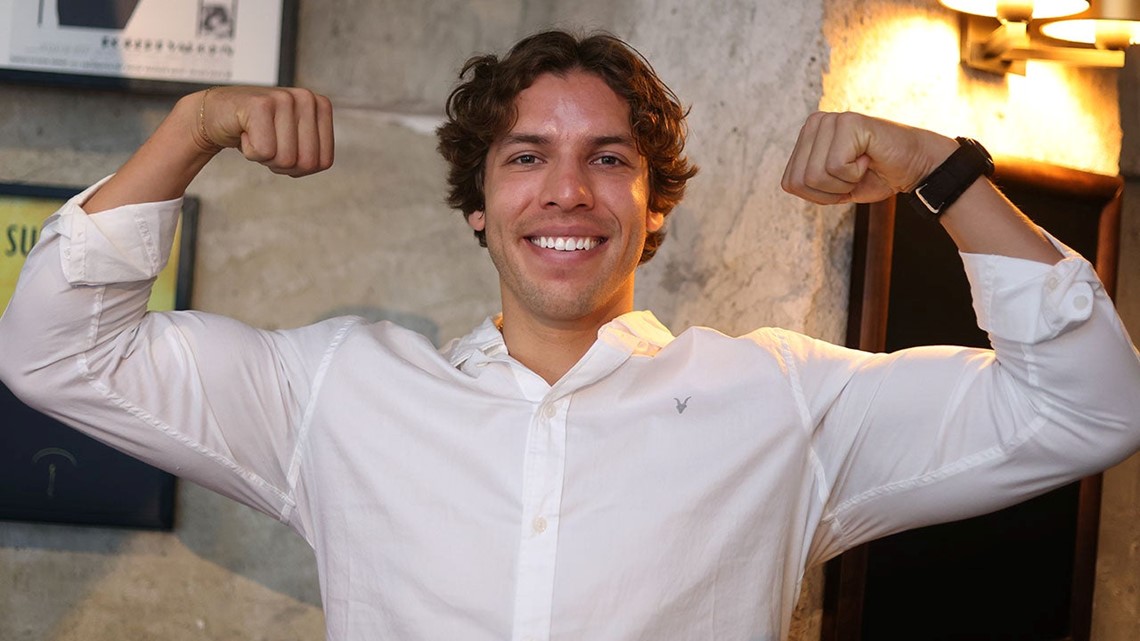 Arnold Schwarzenegger’s Son Joseph Baena Goes Shirtless, Copies His Dad