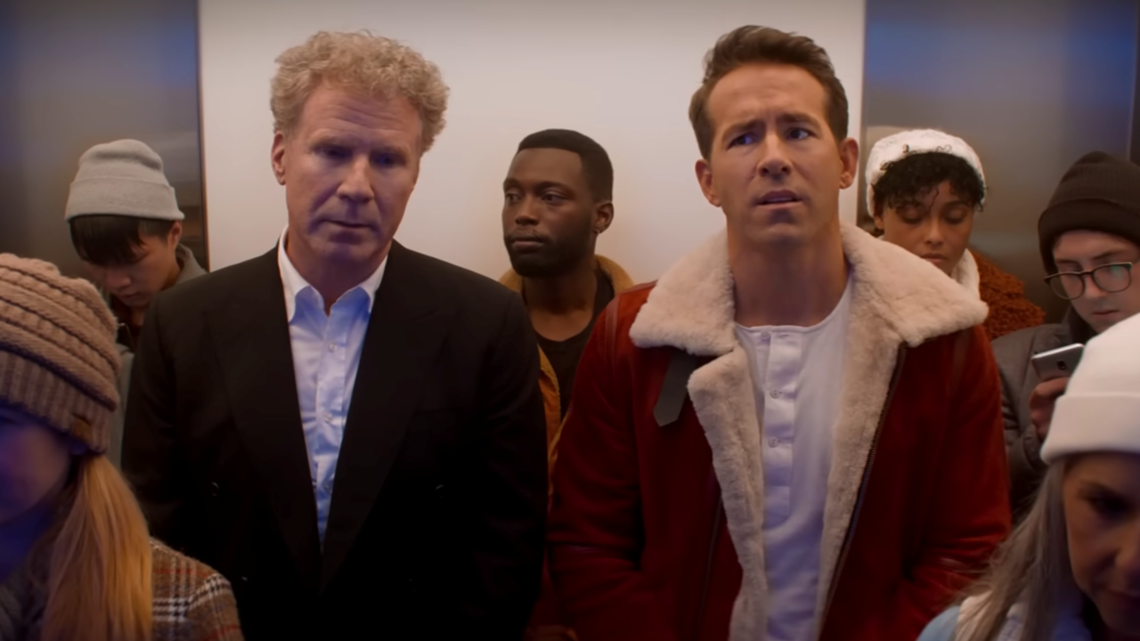 Trailer drop for Christmas movie with Ryan Reynolds, Will Ferrell