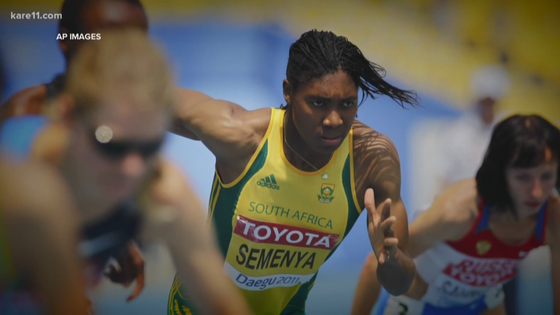 The questions over her sex started in 2009 when at 18 years-old she won gold in the 800 meter at the World Track and Field Championships.