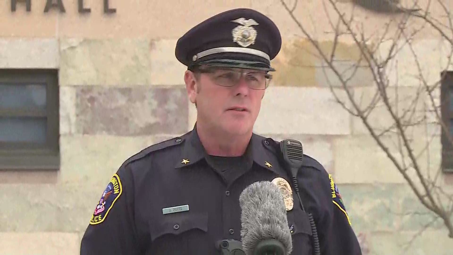 Bloomington Police Chief Jeff Potts held a press conference Saturday at noon stating the 5-year-old child "is still alive."