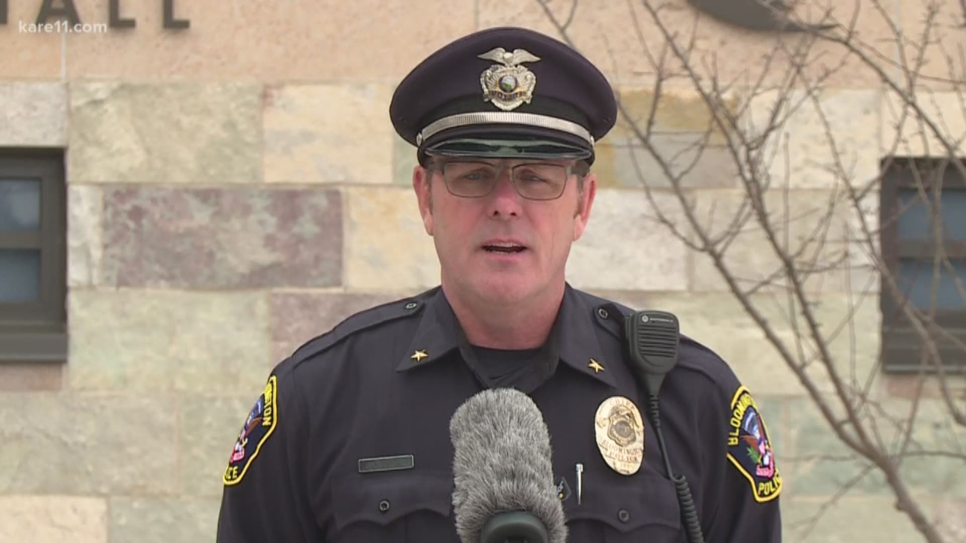 Bloomington Police Chief Jeff Potts held a press conference Saturday at noon stating the 5-year-old child "is still alive."