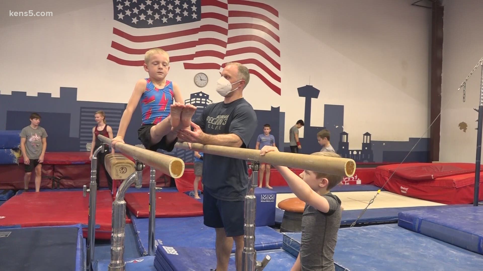 "They get to rub elbows and hold medals, they get to ask questions and say hey how did you do this," said Bruce Kowal of San Antonio Gymnastics Academy.