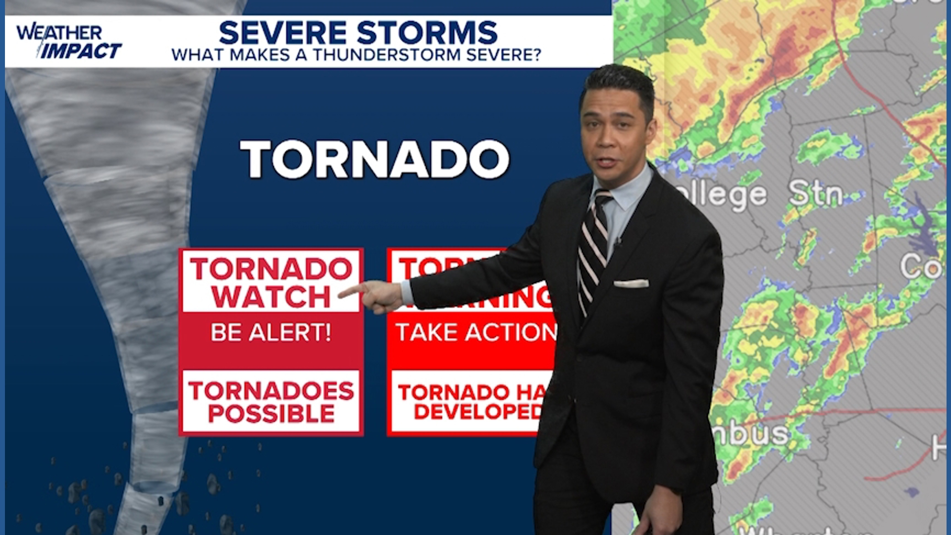 What defines a severe thunderstorm? | ktvb.com