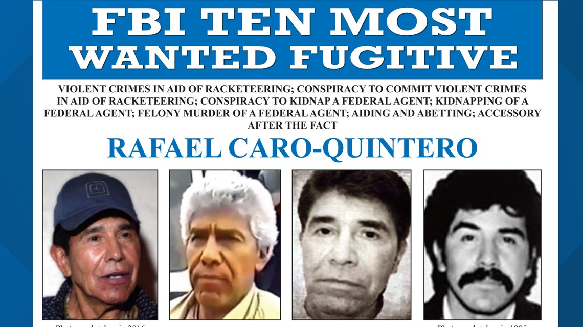 Mexico captures drug lord Rafael Caro Quintero in Mexico City - Vimarsana News