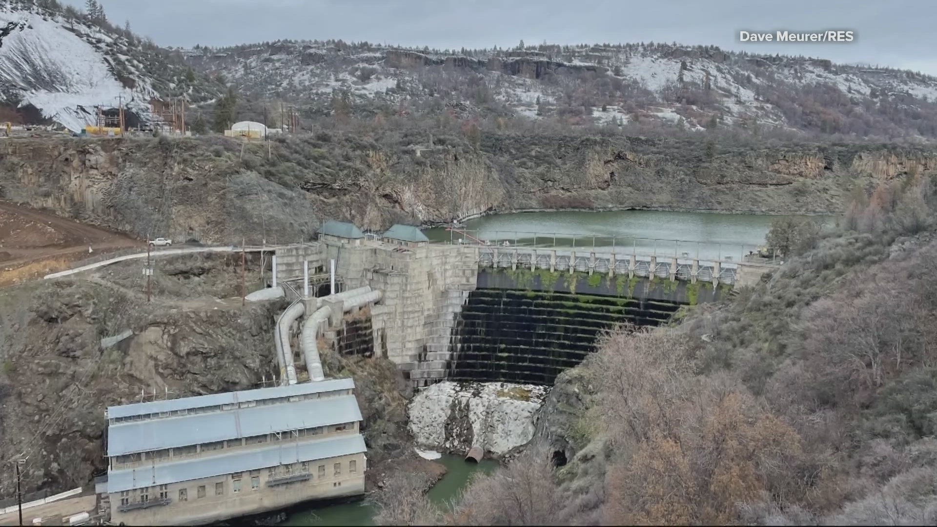 The largest dam removal project in U.S. continues near the California-Oregon border, where crews are removing four dams on the Klamath River.