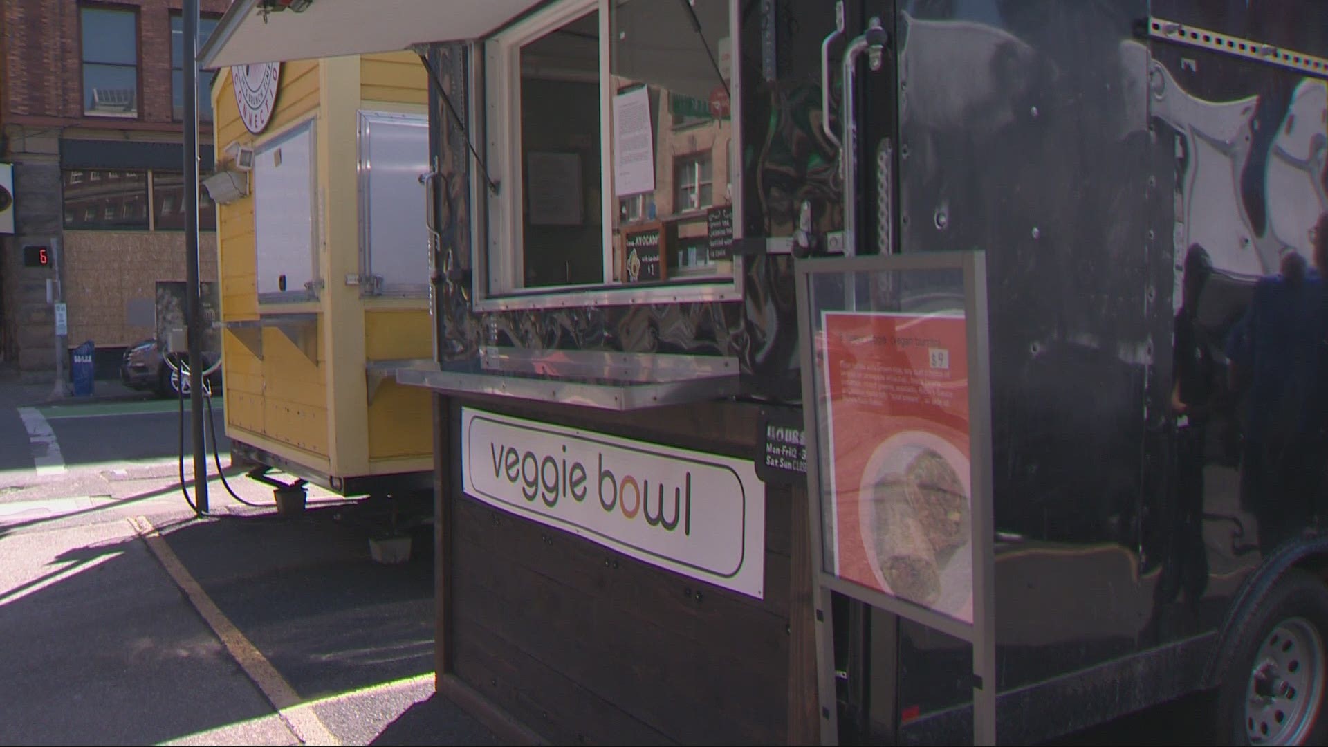 The owner of Veggie Bowl food truck said she is closing down at the end of the week partly because of recently burglaries and citywide vandalism.