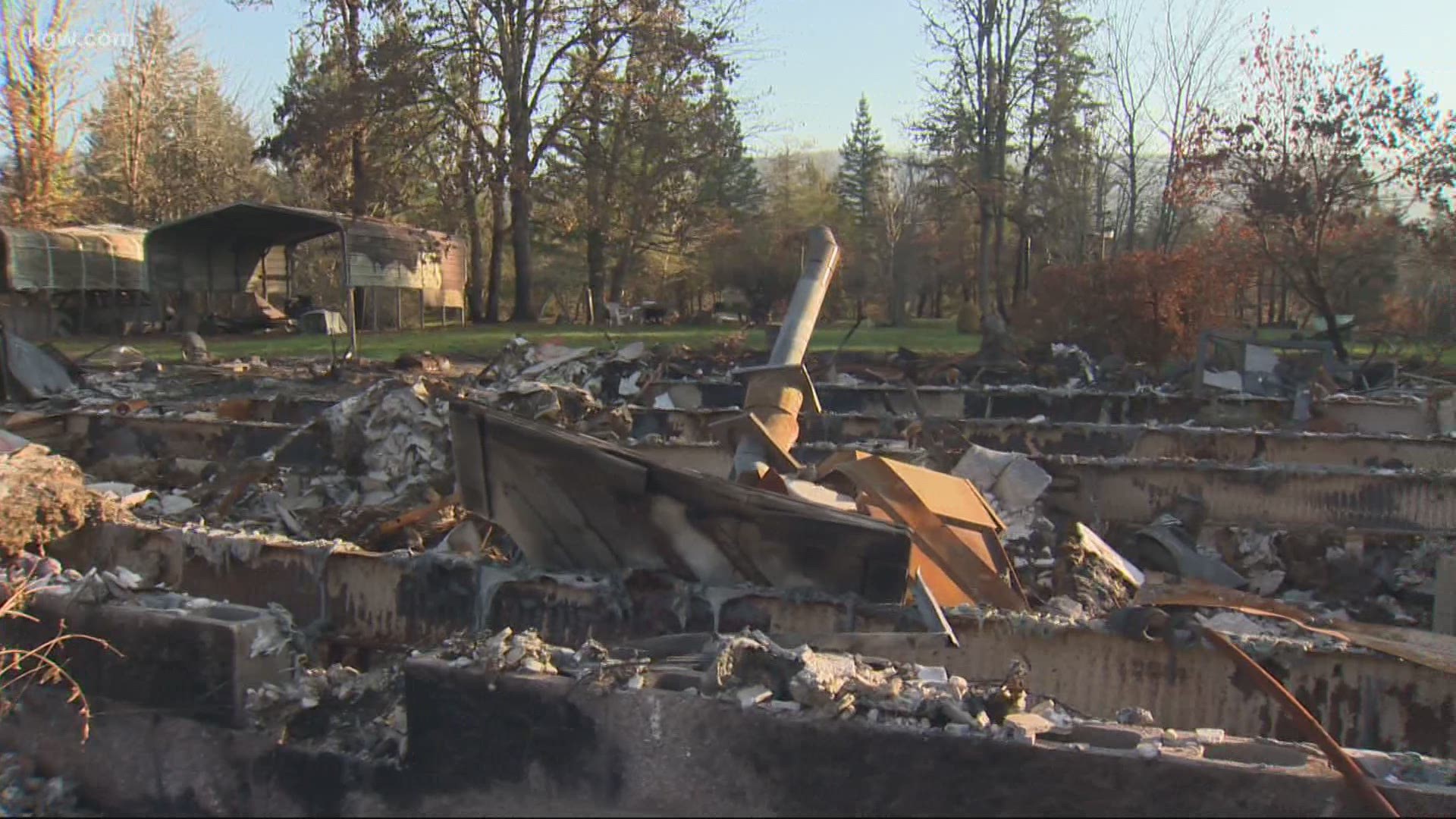 State, local and national leaders get a first-hand look at wildfire devastation.