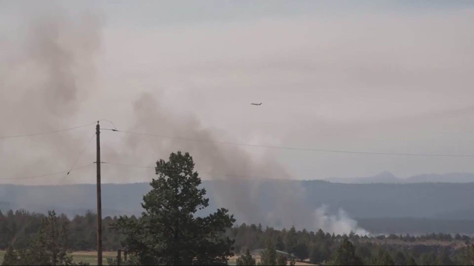 More than 1,000 people are under Level 3: Go Now evacuation orders as the fire burns southwest of Lake Billy Chinook Recreation Area. 