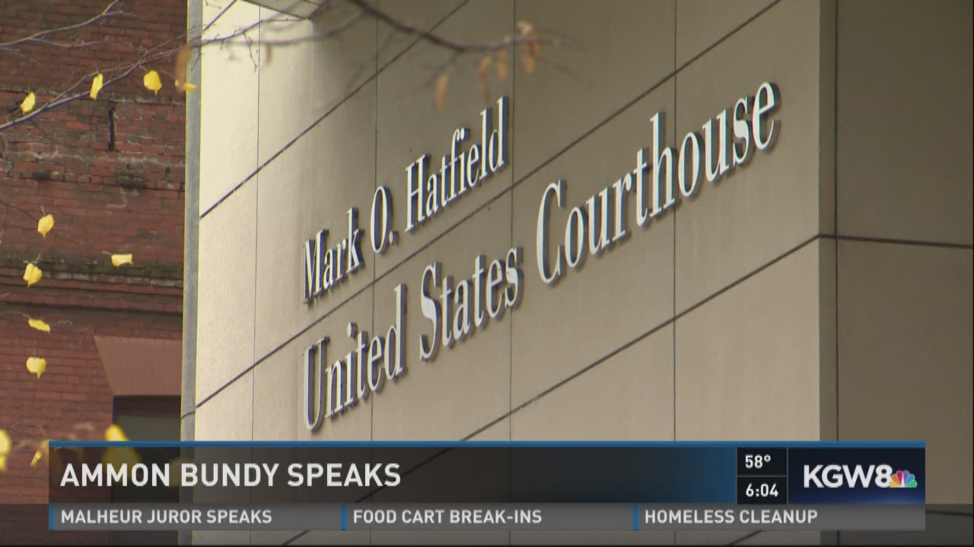 Ammon Bundy talks about verdict