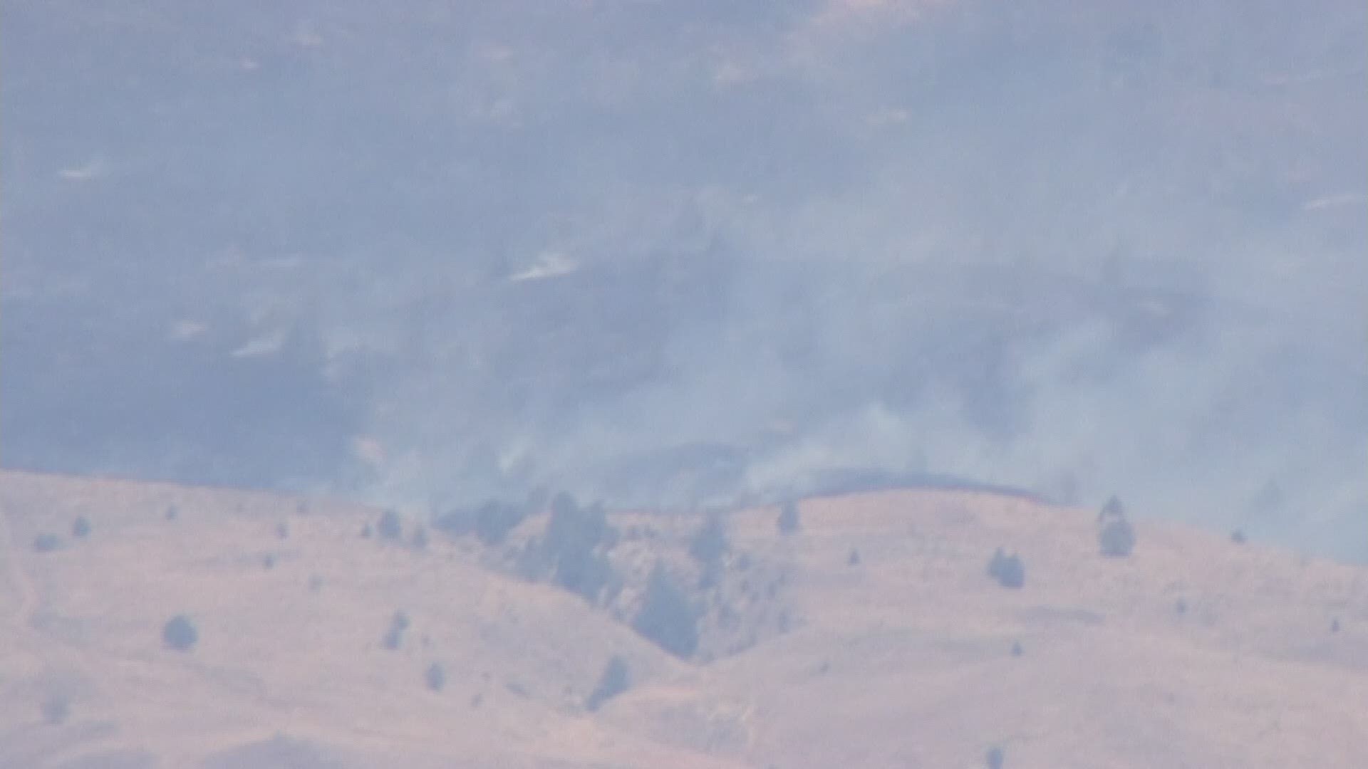 Video from Sky of the Boxcar wildfire in central Oregon.