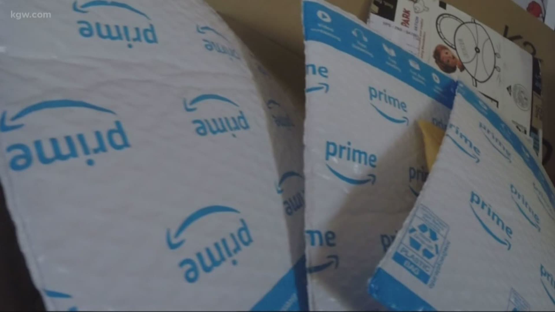 A couple of roommates in NE Portland say they’ve been getting Amazon packages in their name for about two weeks, packages they didn’t order or pay for, and that have some pretty random stuff inside.