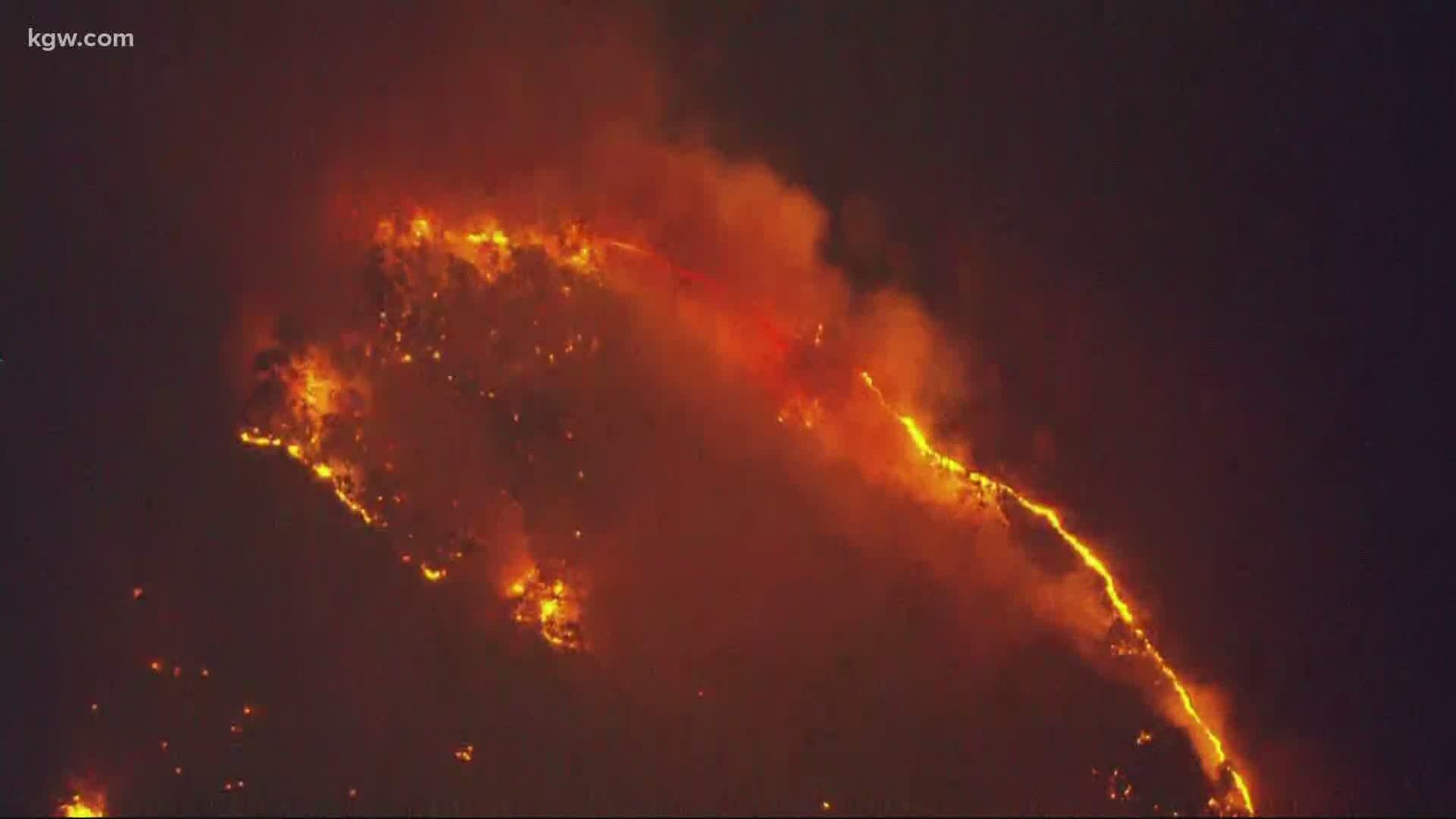 Oregon Gov. Brown and state forestry officials say the next few days will be critical in getting a handle on the fire season.