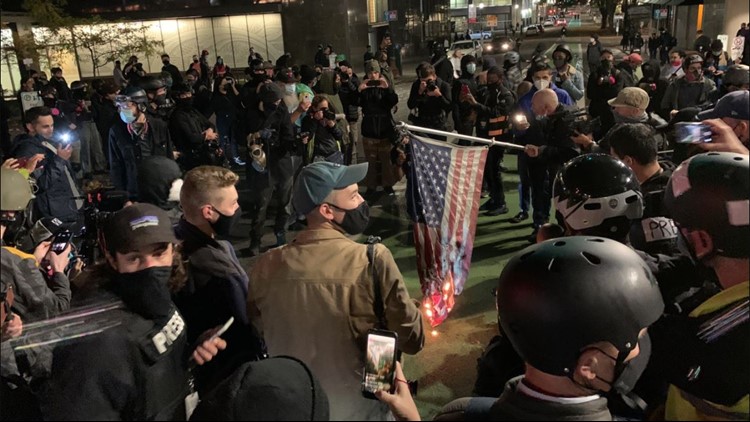 Riot declared in downtown Portland; Oregon National Guard activated