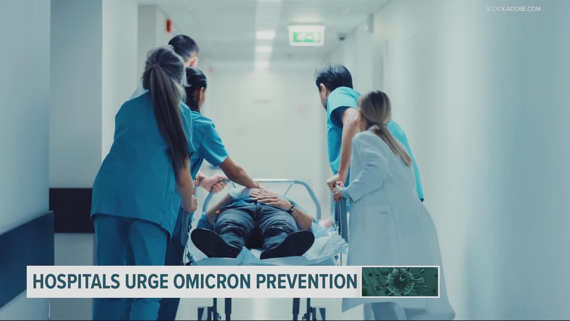 OHSU predicts the omicron surge could lead to 3,000 hospitalizations statewide, more than double that of the delta wave.