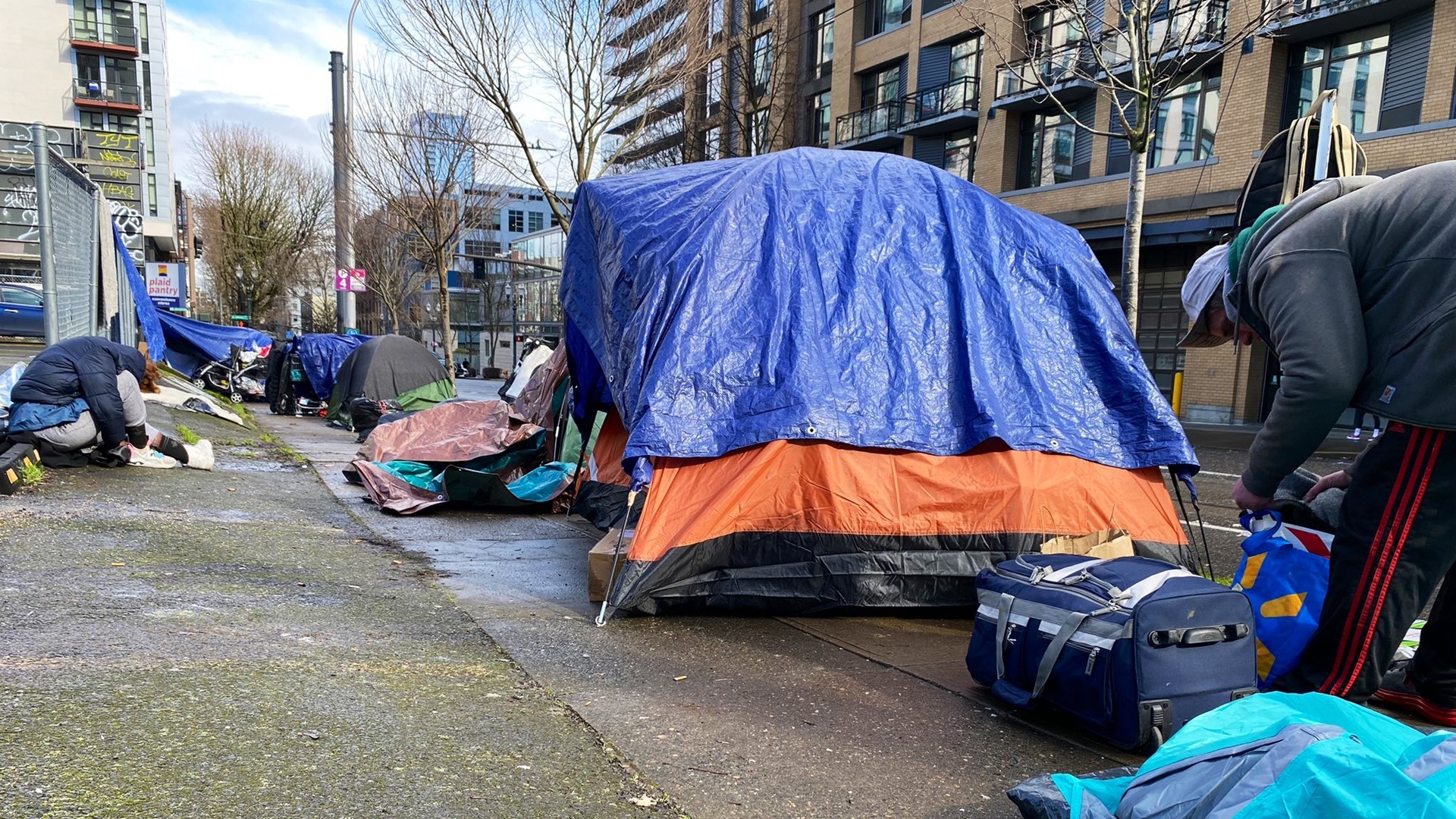 Portland Begins Enforcement Of Homeless Camp Ban 