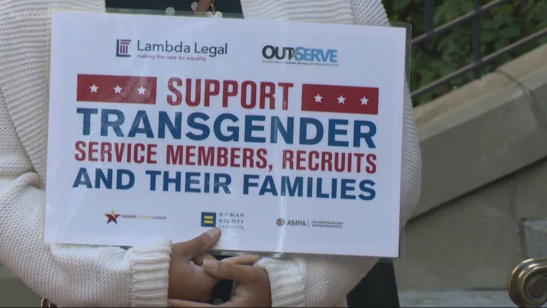 First day of legal arguments were heard on Wednesday in the Lambda Legal and OutServe-SLDN appeal of Trump's ban on transgender persons in the military.