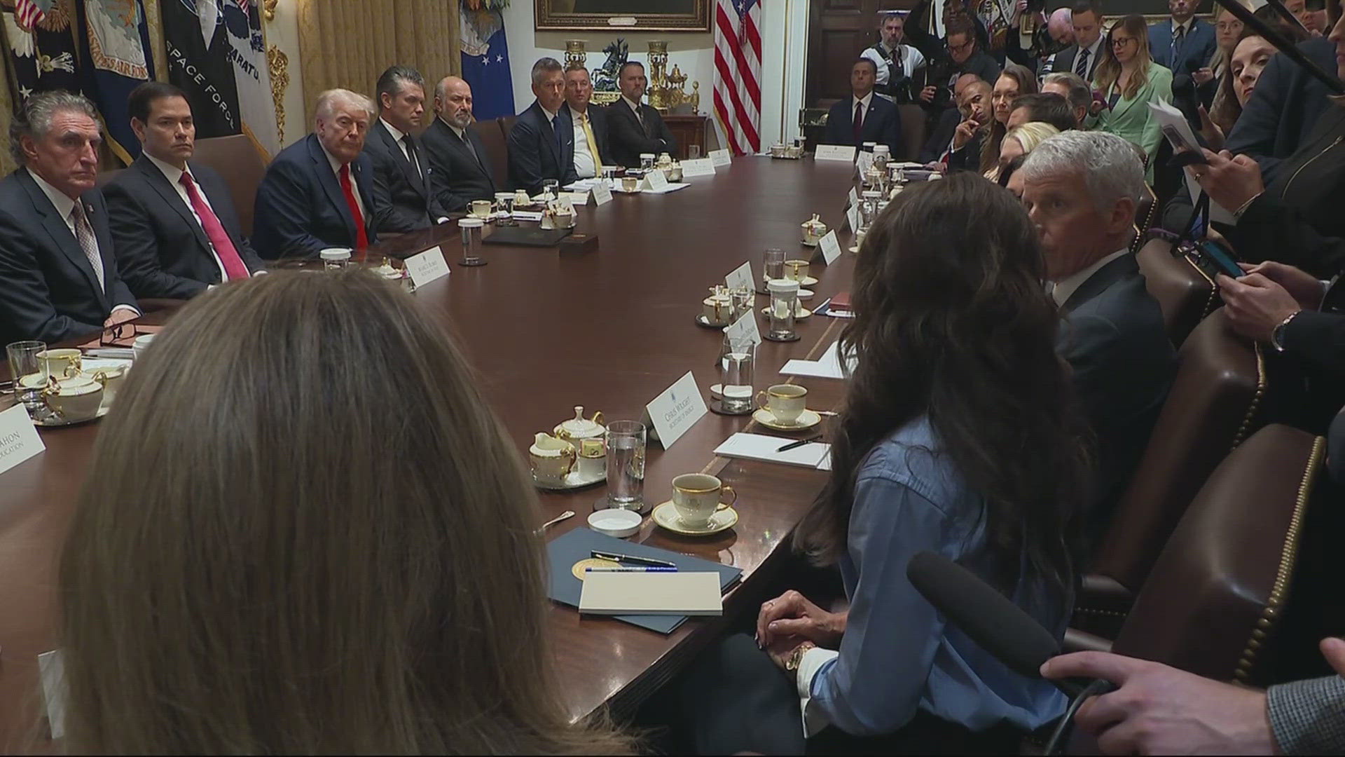 DHS Secretary Kristi Noem said the department is looking to purchase additional facility space in the city and "double down" on federal law enforcement.

