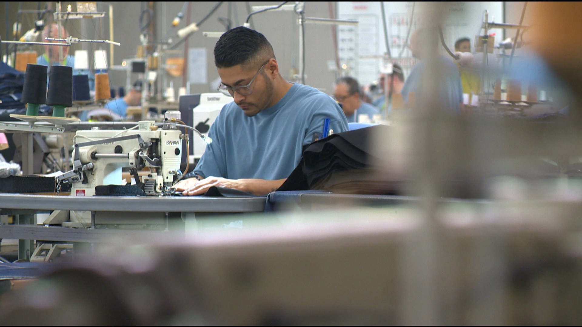 For more than 30 years, the Prison Blues clothing line has been made by adults in custody, and for many, it’s more than just a job. It’s a path toward change.