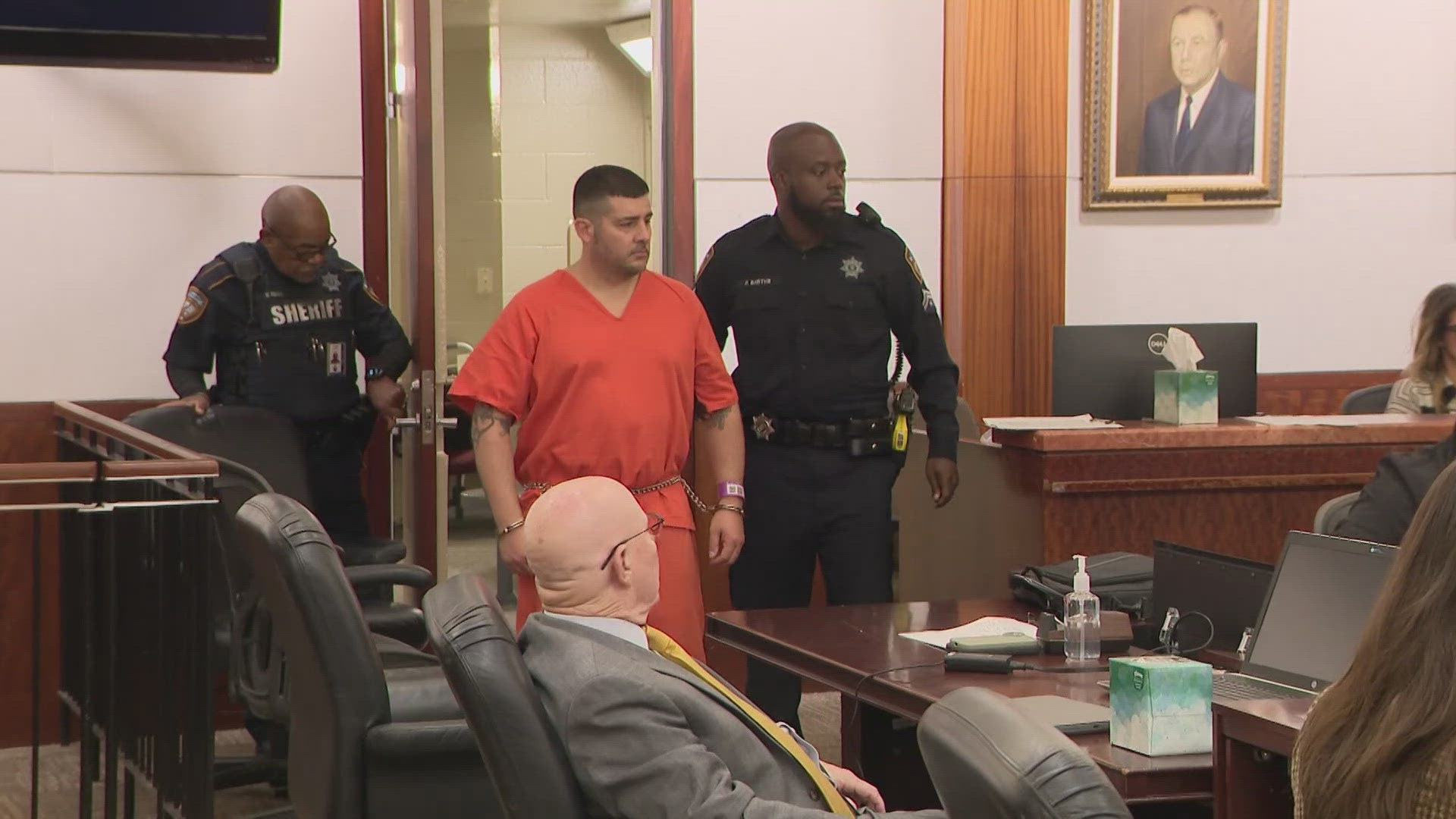 An Army veteran is accused of shooting and killing an 11-year-old boy who was playing “ding dong ditch” with his cousin. His bond is set at $1 million.